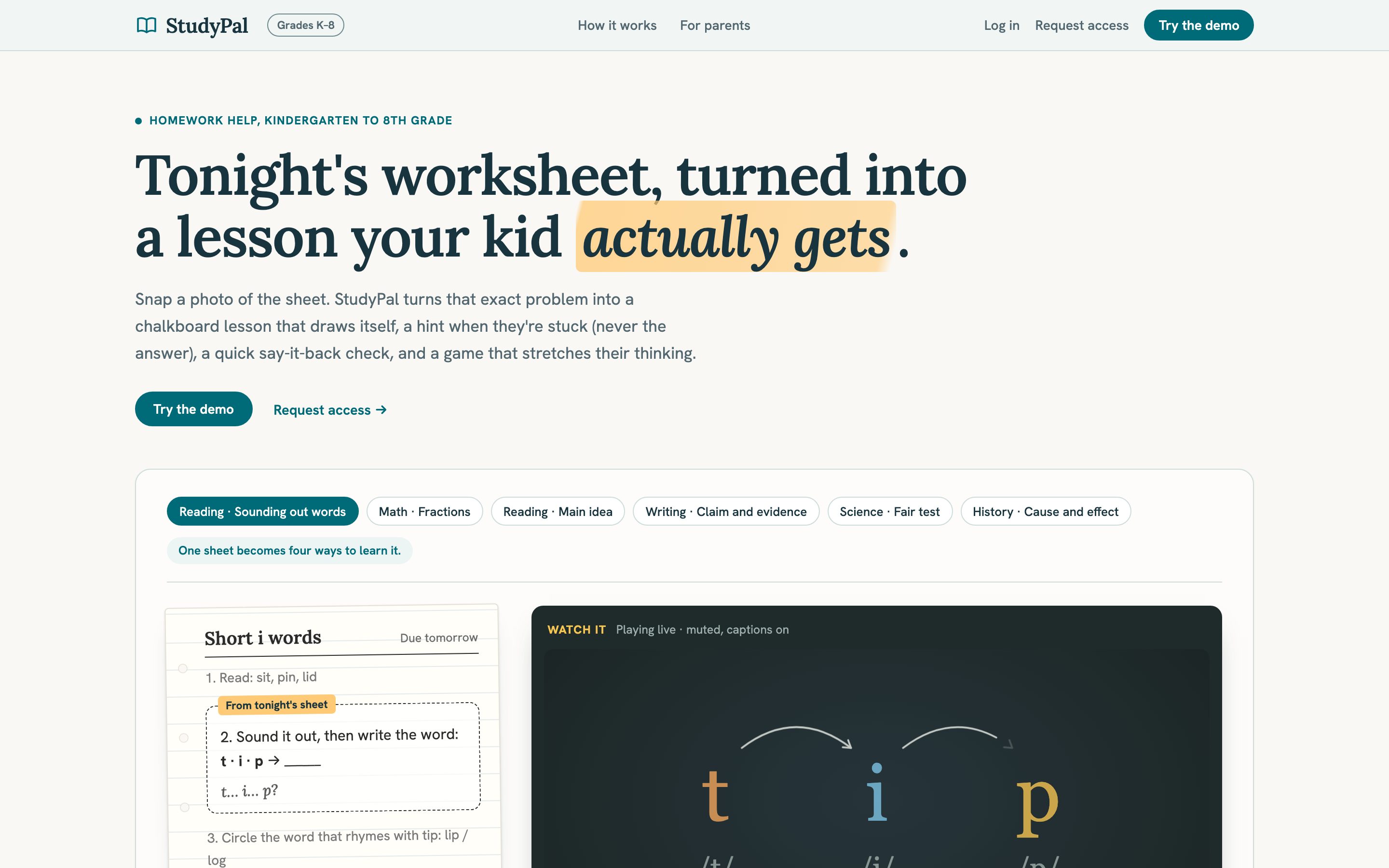 StudyPal product screenshot